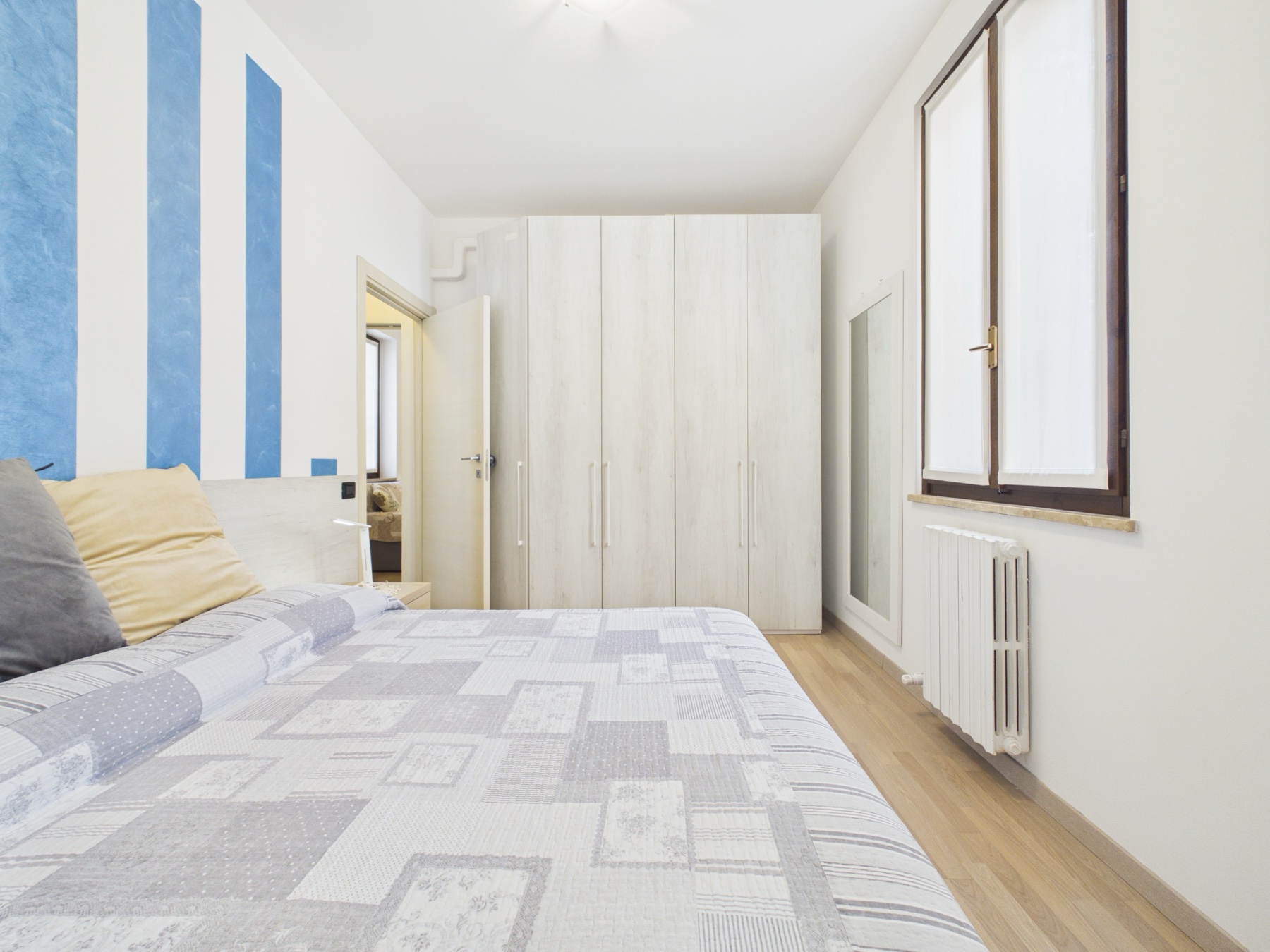 Bedroom with wardrobe